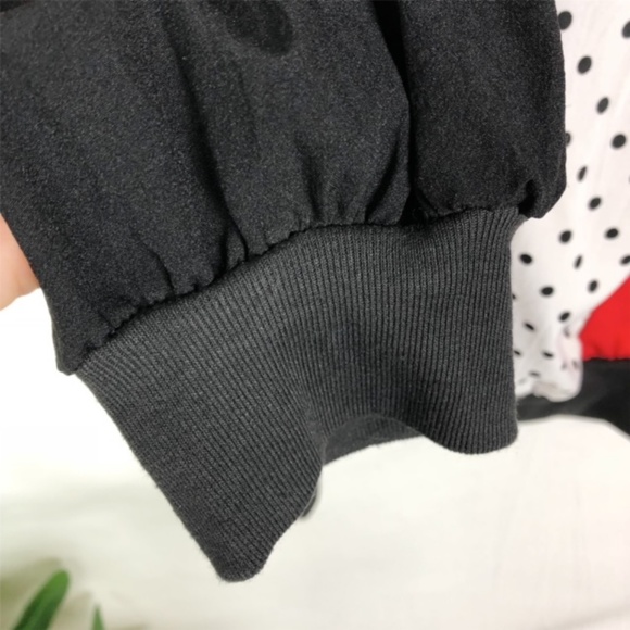 VINTAGE 80's COLOR BLOCK SHIRT BLOUSE TOP - Picture 5 of 6